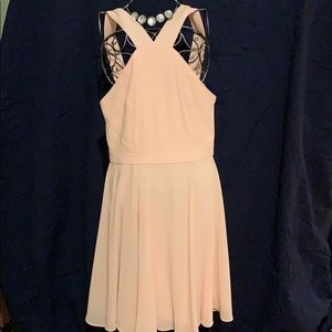 Lulu’s blush skater dress